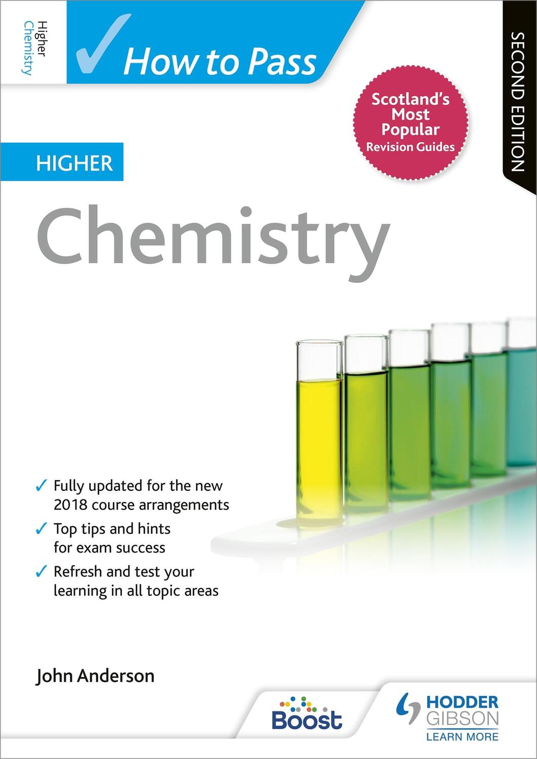 Cover: 9781510452312 | How to Pass Higher Chemistry, Second Edition | John Anderson | Buch