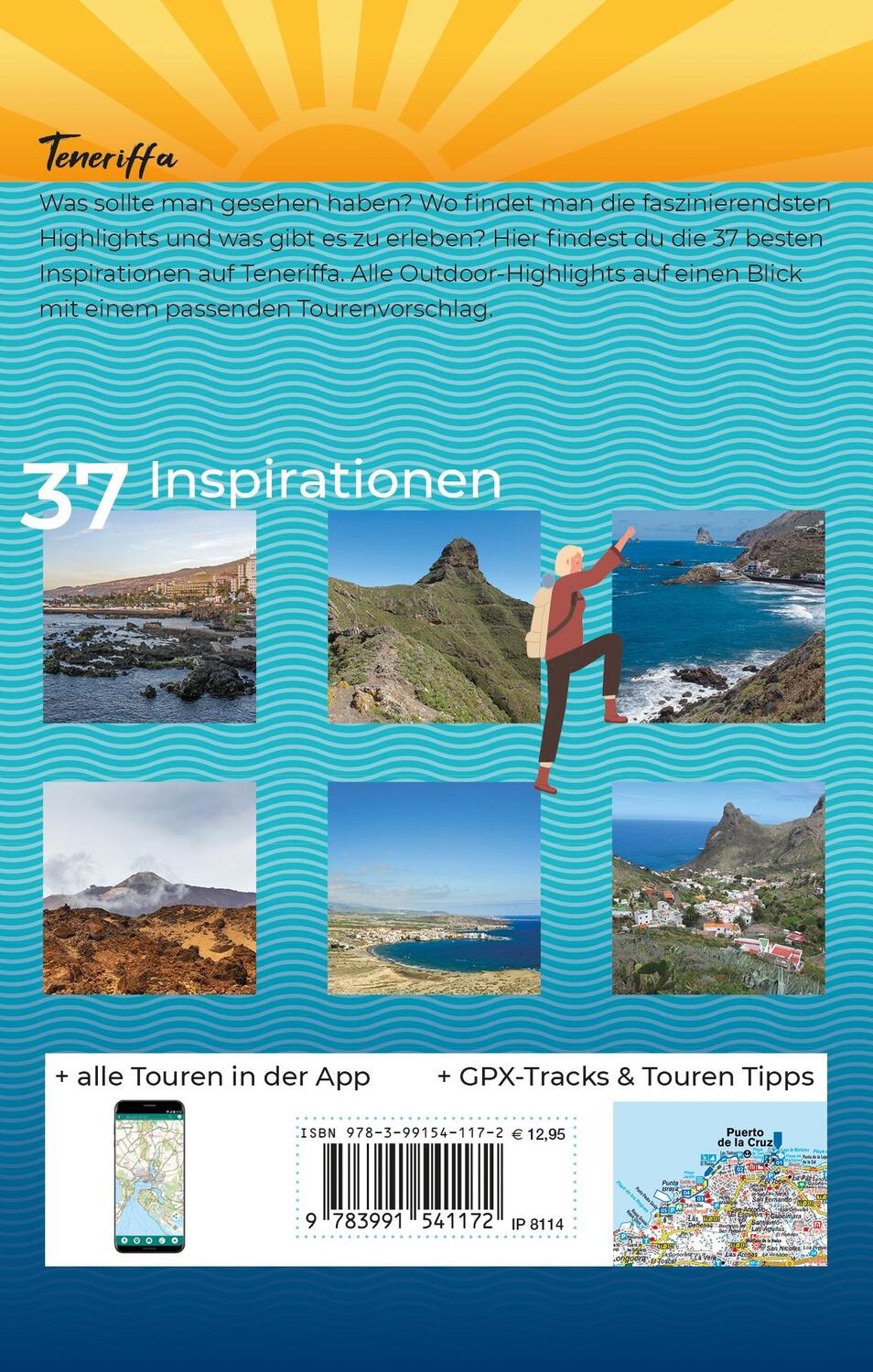 Rückseite: 9783991541172 | KOMPASS Inspiration Teneriffa | 37 Natur- und Wanderhighlights | Buch