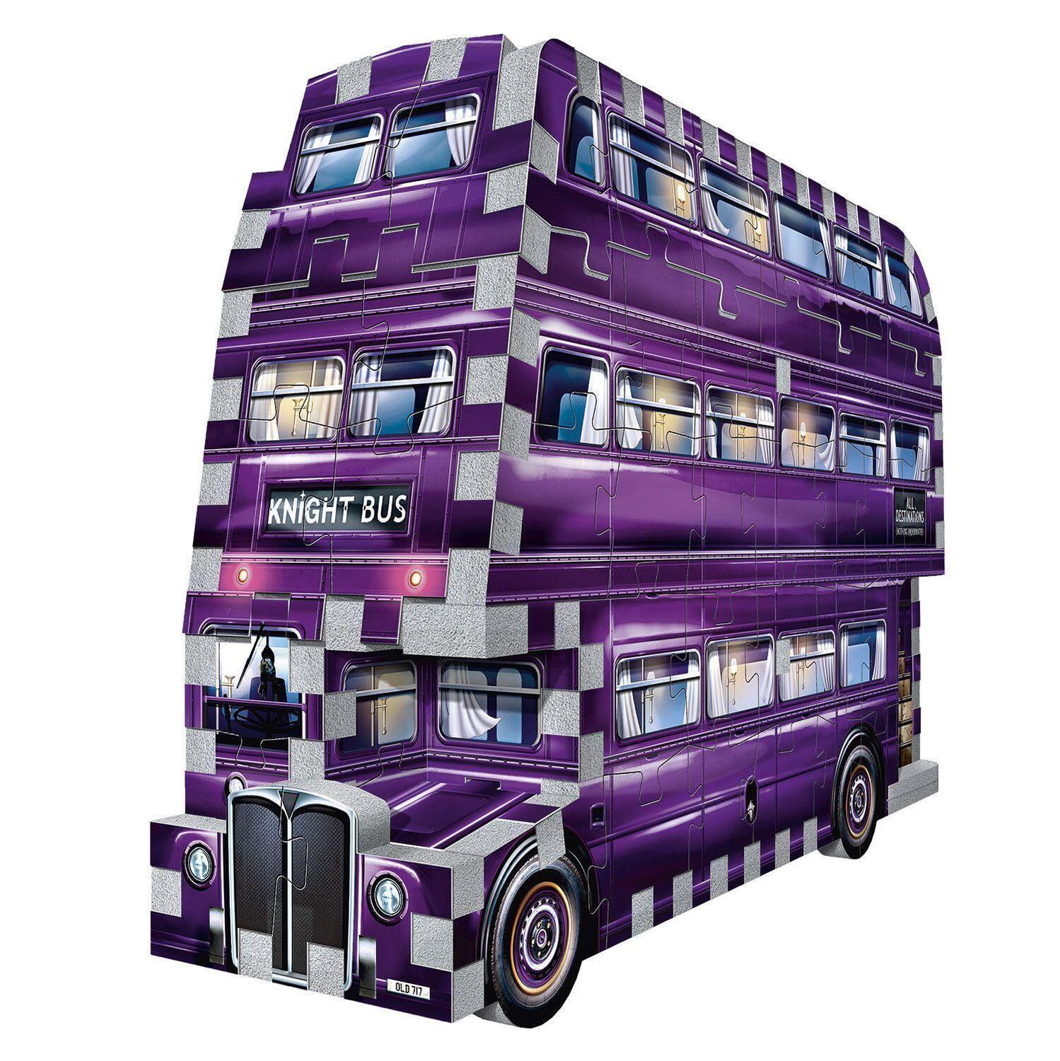 Bild: 665541002038 | Der fahrende Ritter Mini Harry Potter / Knight Bus 3D Puzzle 130 Teile