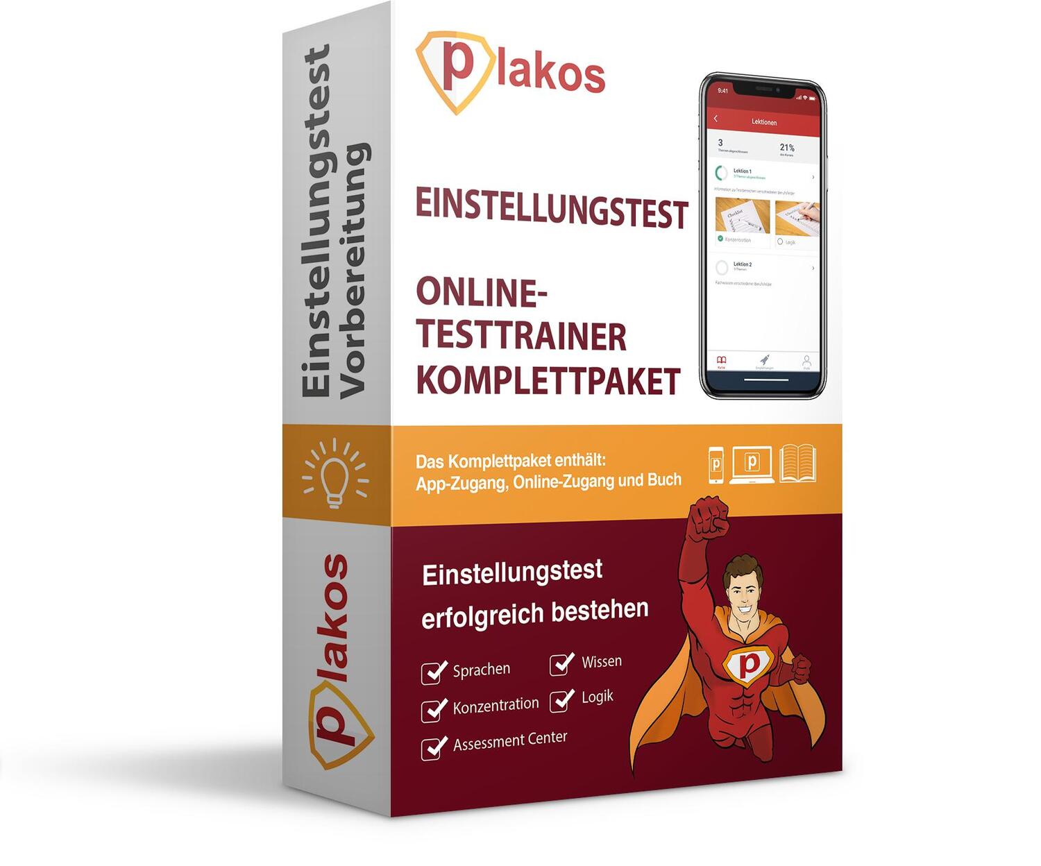 Cover: 9783948144548 | Geeignet für alle Berufe - Einstellungstest Komplettpaket | Deutsch