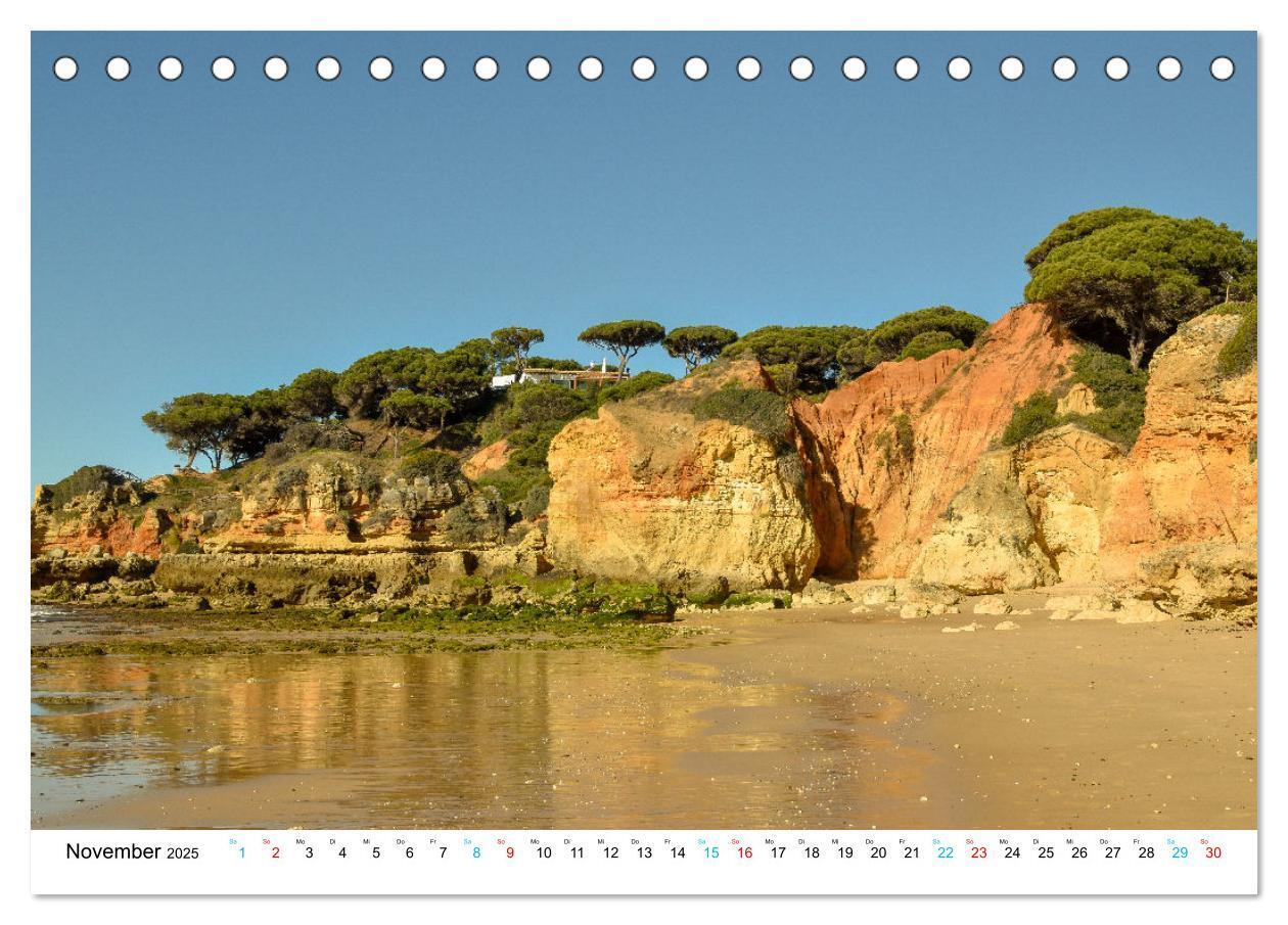 Bild: 9783435091508 | Die Algarve (Tischkalender 2025 DIN A5 quer), CALVENDO Monatskalender