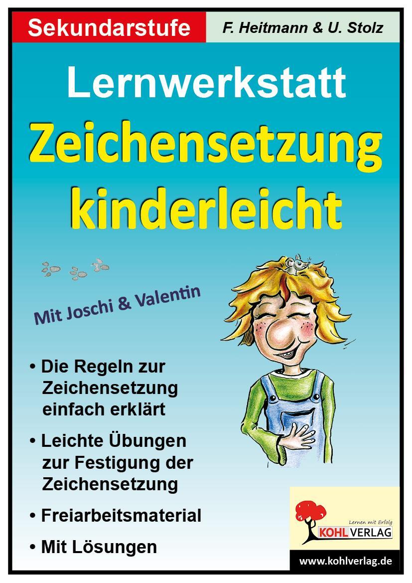 Cover: 9783866327245 | Lernwerkstatt 'Zeichensetzung kinderleicht' / Ausgabe SEK I | Deutsch