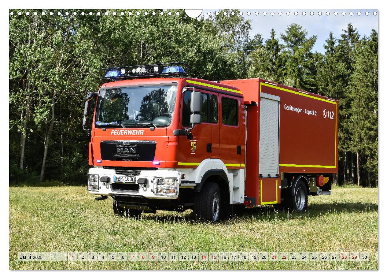 Bild: 9783435365852 | Feuerwehrfahrzeuge (Wandkalender 2025 DIN A3 quer), CALVENDO...