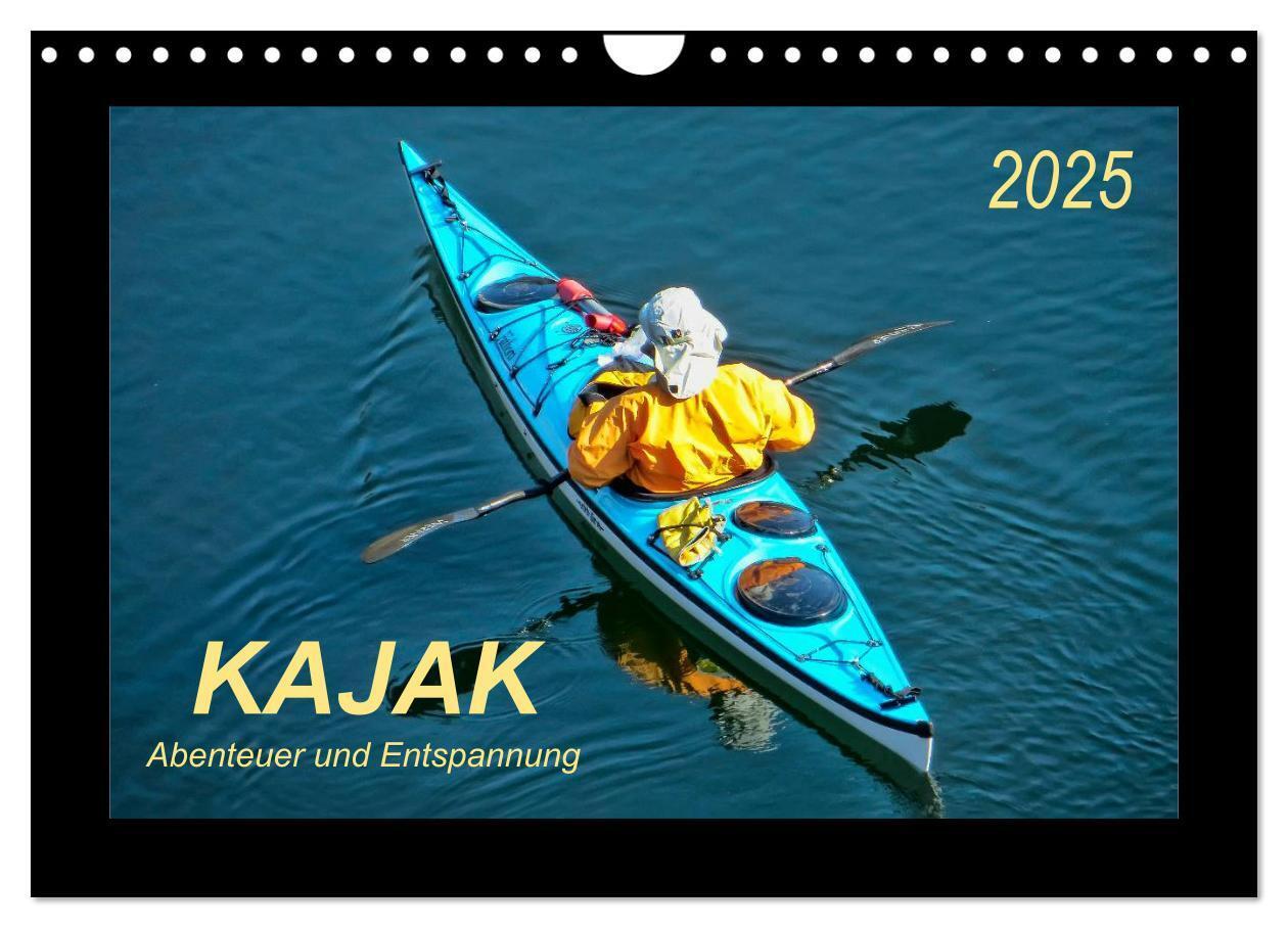 Cover: 9783435593774 | Kajak - Abenteuer und Entspannung (Wandkalender 2025 DIN A4 quer),...