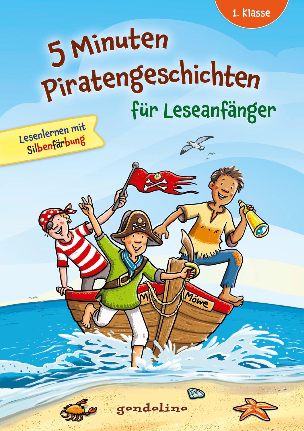 Cover: 9783811235502 | 5 Minuten Piratengeschichten für Leseanfänger | Buch | Deutsch | 2020