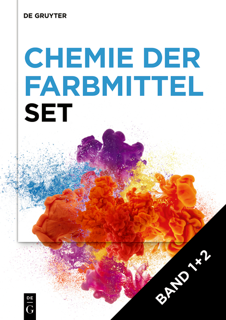 Cover: 9783110693331 | Ingo Klöckl: Chemie der Farbmittel / [Set Chemie der Farbmittel,...