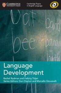 Cover: 9781108402279 | Cambridge Topics in English Language Language Development | Buch