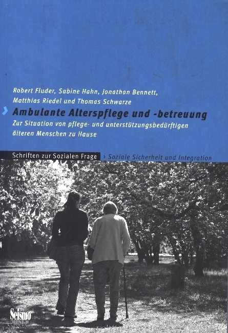 Cover: 9783037771259 | Ambulante Alterspflege und -betreuung | Robert Fluder | Taschenbuch