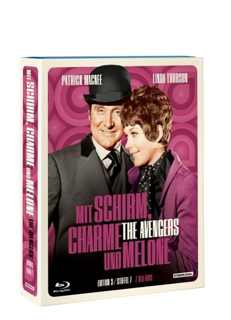 Cover: 4006680074627 | Mit Schirm, Charme und Melone | Edition 3 / Staffel 7 | Blu-ray Disc