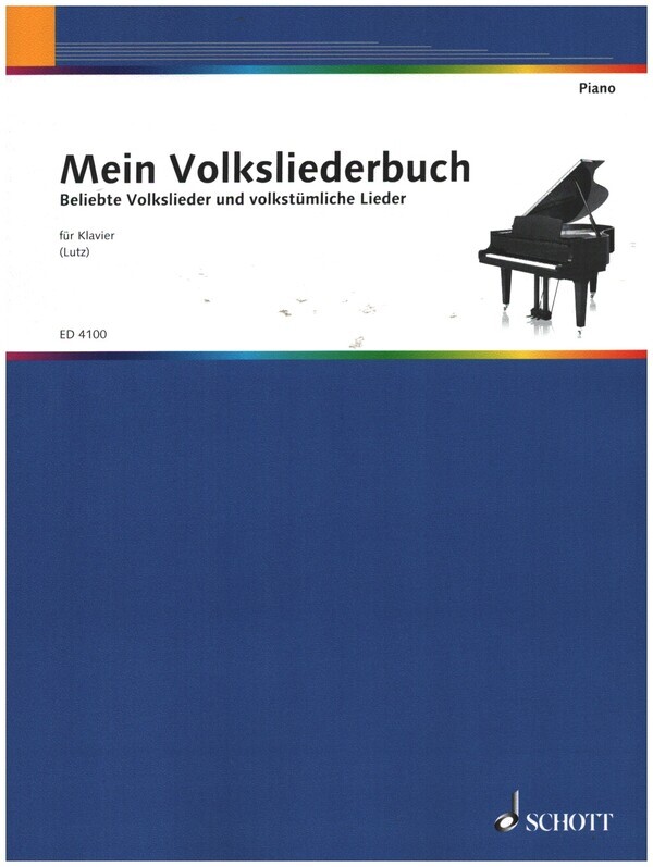 Cover: 9790001048583 | Mein Volksliederbuch | Broschüre | 48 S. | Deutsch | 1983