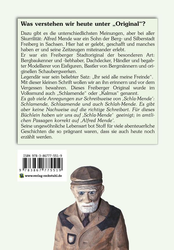 Rückseite: 9783867775519 | Alfred Mende - Ein Freiberger Original | Frank Löser | Taschenbuch