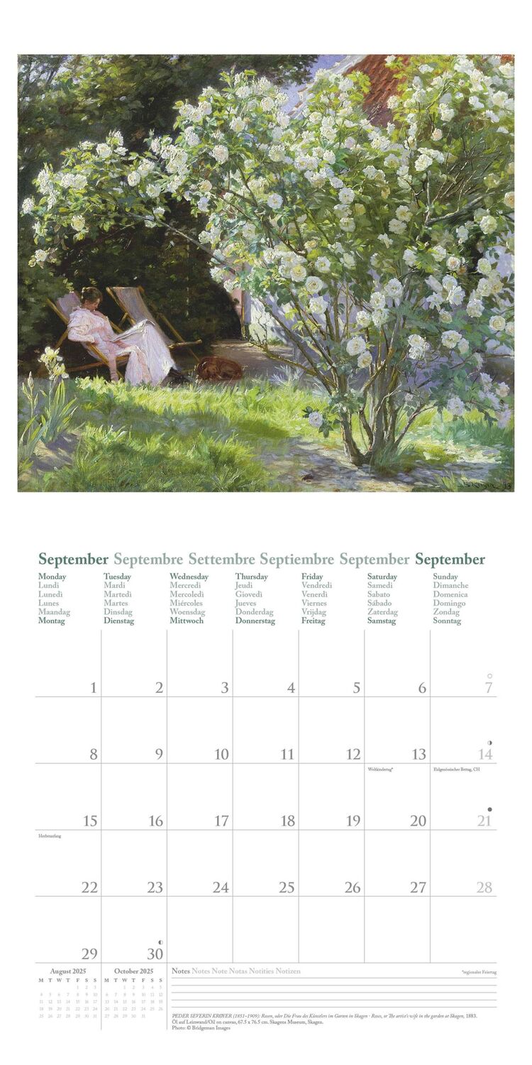 Bild: 4002725994059 | Impressionism 2025 - Wand-Kalender - Borschüren-Kalender - 30x30 -...