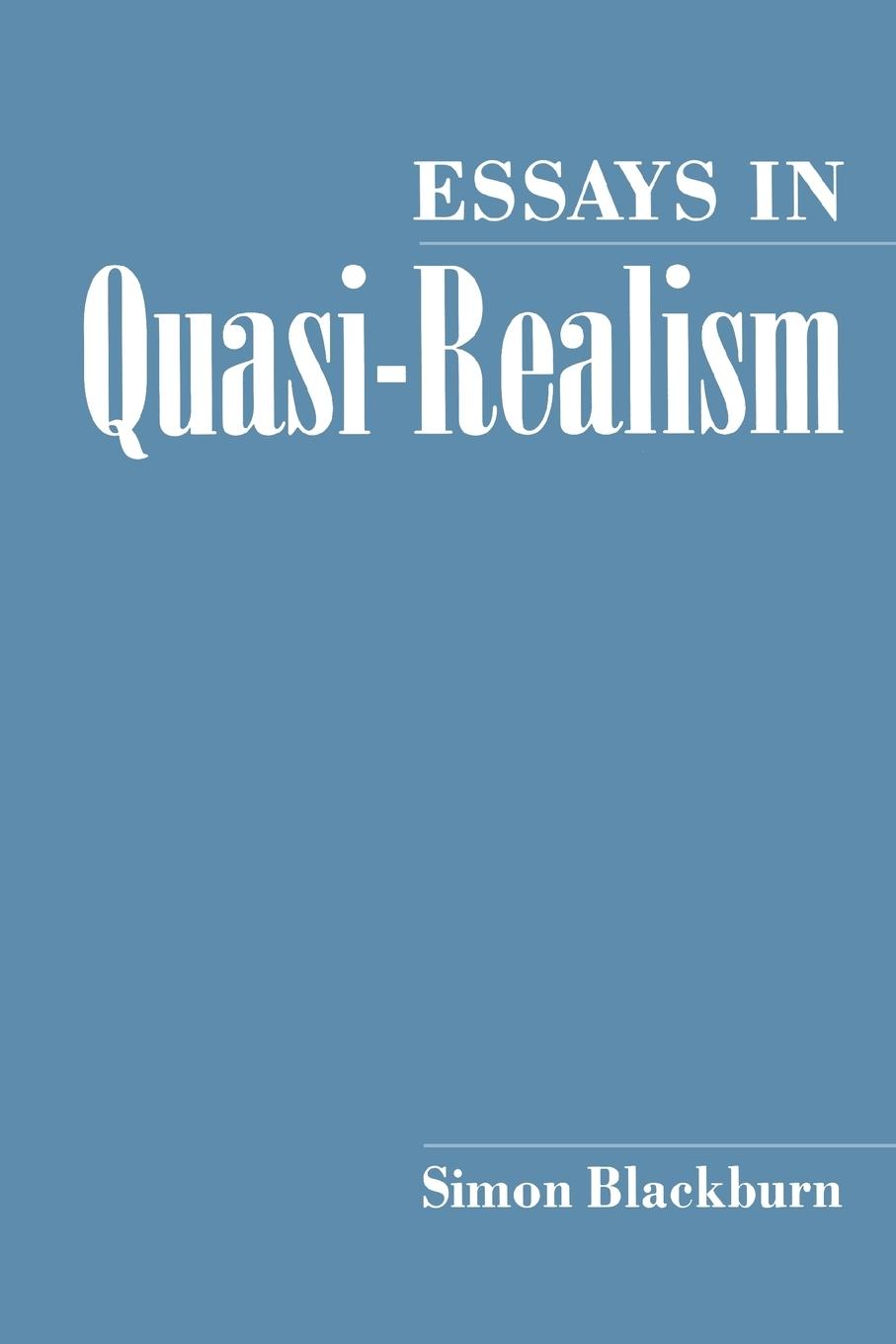 Cover: 9780195082241 | Essays in Quasi-Realism | Simon Blackburn | Taschenbuch | Englisch