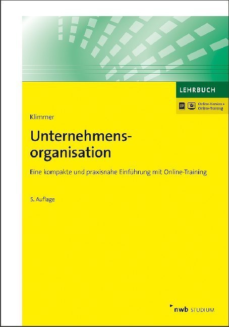 Cover: 9783482549755 | Unternehmensorganisation | Matthias Klimmer | Bundle | Broschur | 2020