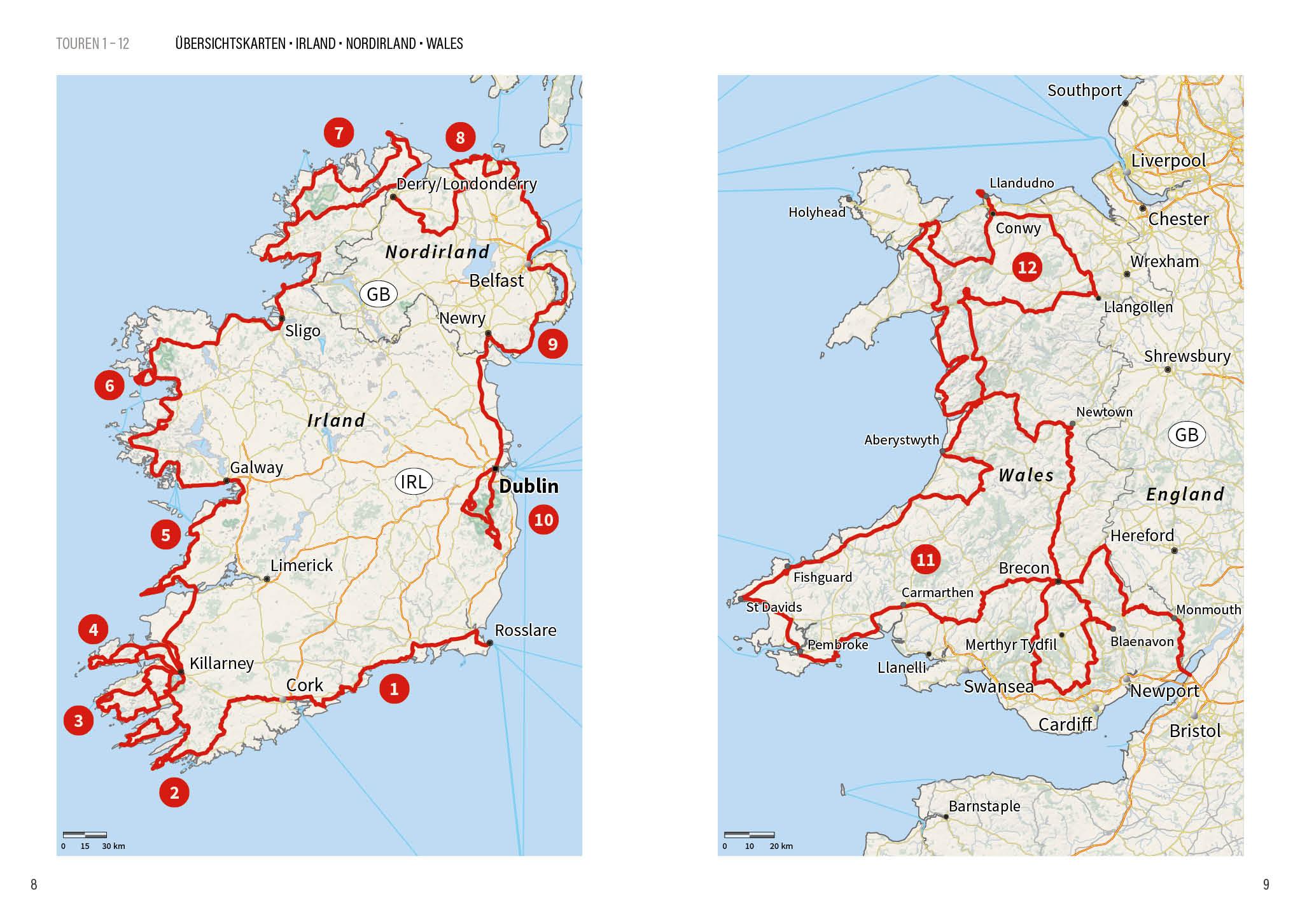 Bild: 9783939997375 | Irland &amp; Wales | Touren und Tipps für Entdecker | Fennel (u. a.)