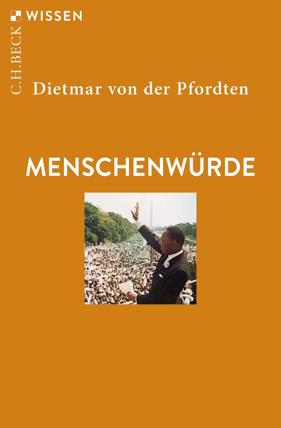 Cover: 9783406796951 | Menschenwürde | Dietmar Von Der Pfordten | Taschenbuch | broschiert