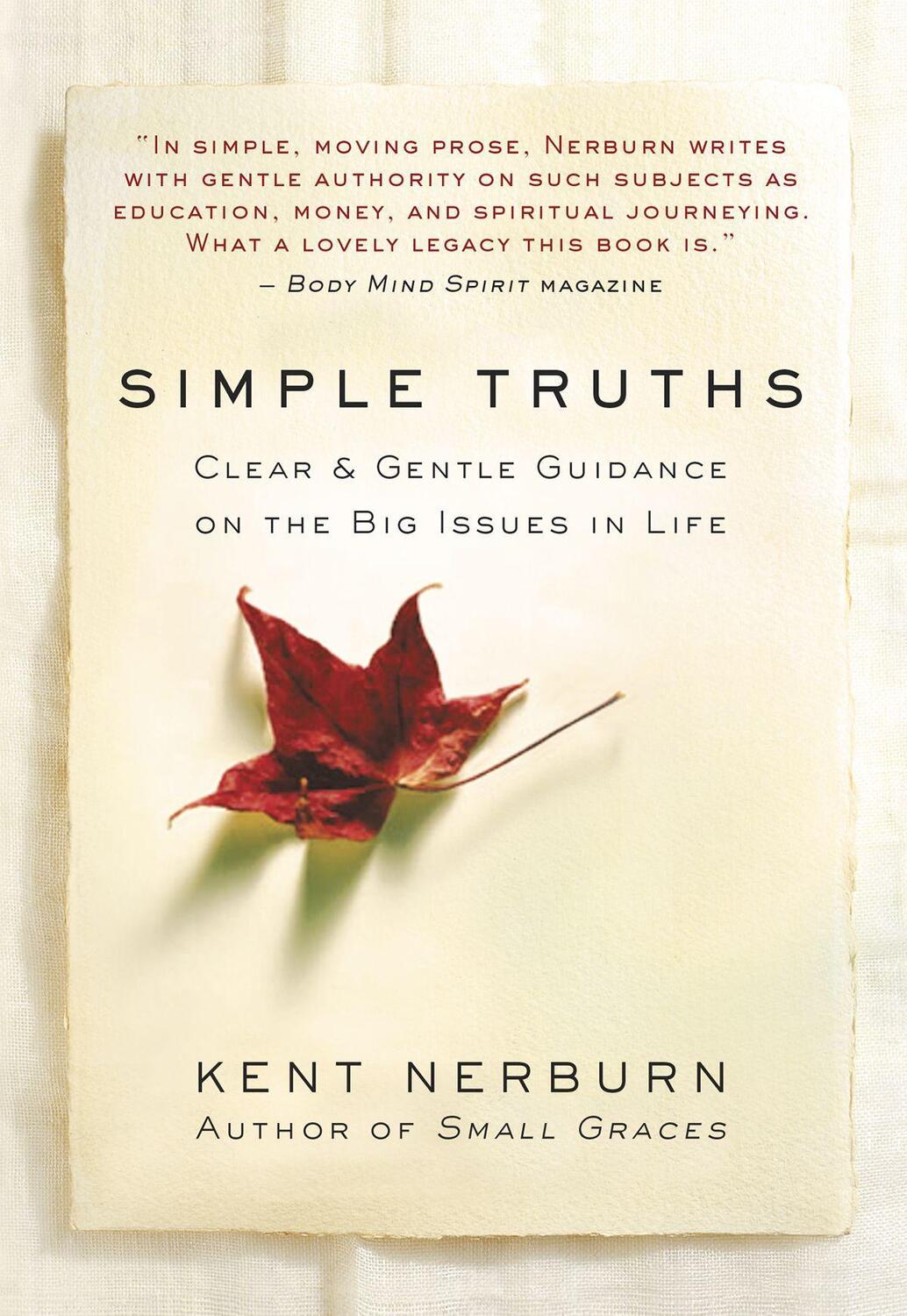 Cover: 9781608686179 | Simple Truths | Clear &amp; Gentle Guidance on the Big Issues in Life
