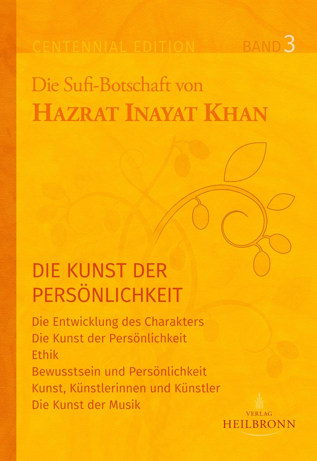 Cover: 9783936246445 | Gesamtausgabe Band 3: Die Kunst der Persönlichkeit | Khan | Buch