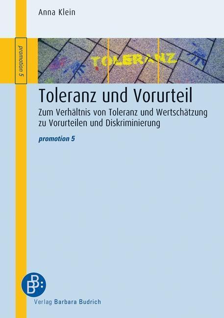 Cover: 9783847401810 | Toleranz und Vorurteil | Anna Klein | Taschenbuch | 239 S. | Deutsch