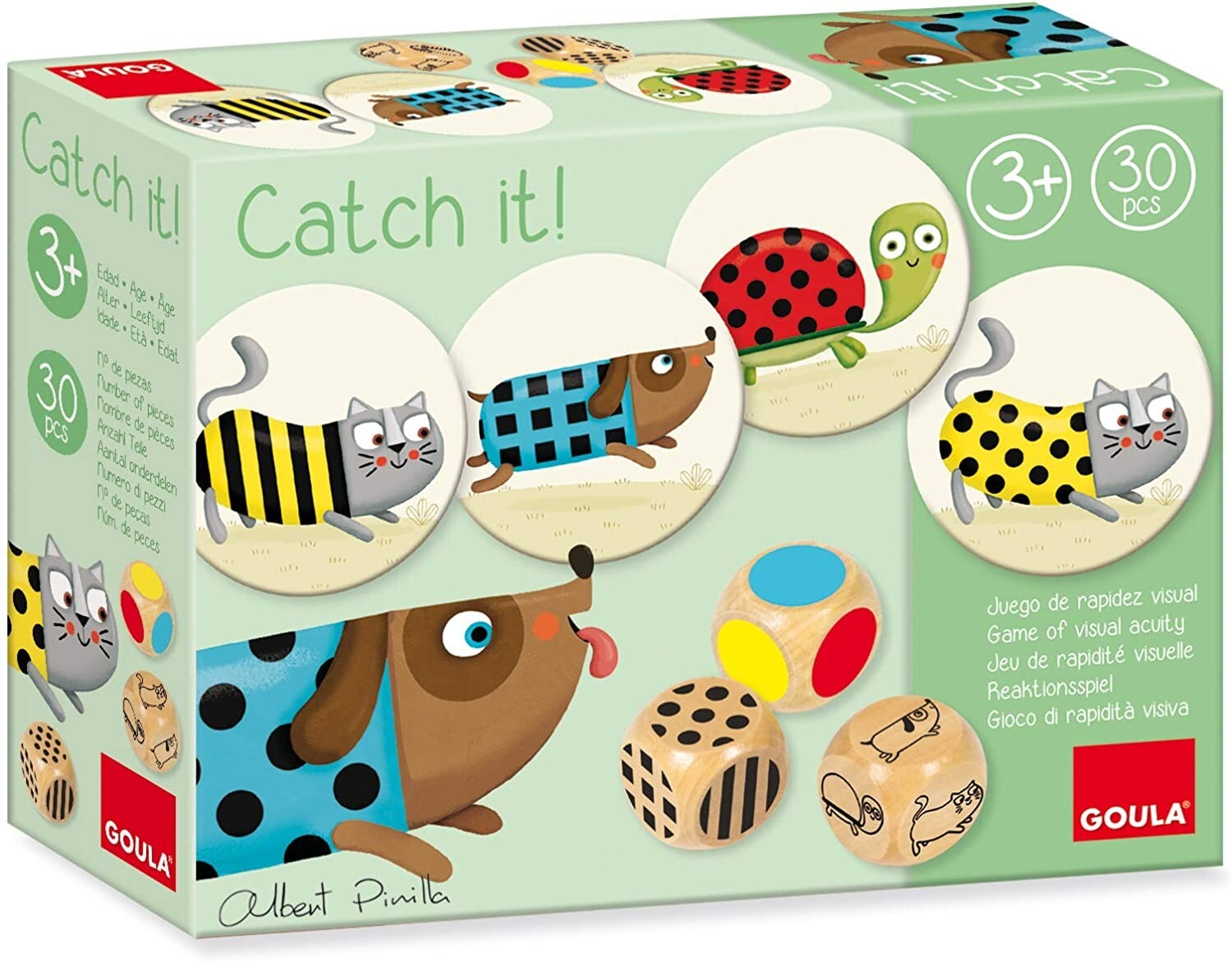 Cover: 8410446534465 | Catch it! | Spieldauer (Min.): beliebig, Kinderspiel, GOULA | Spiel