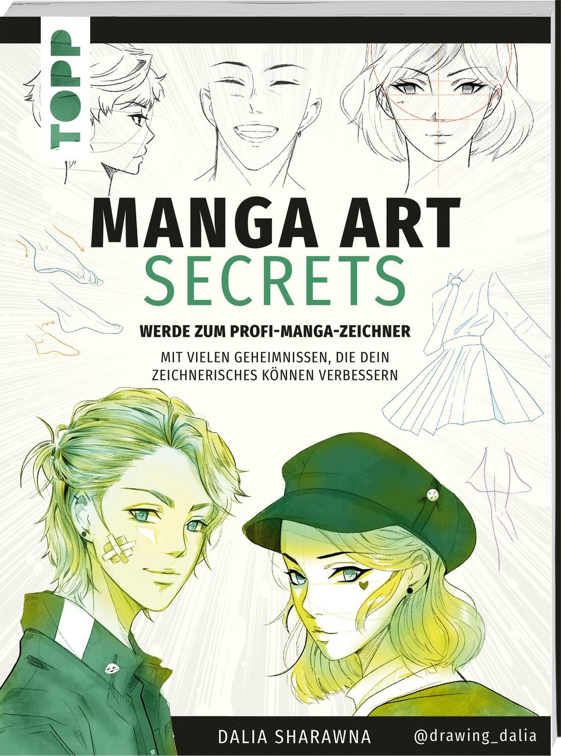 Cover: 9783772446948 | Manga Art Secrets. Werde zum Profi-Manga-Zeichner | Dalia Sharawna