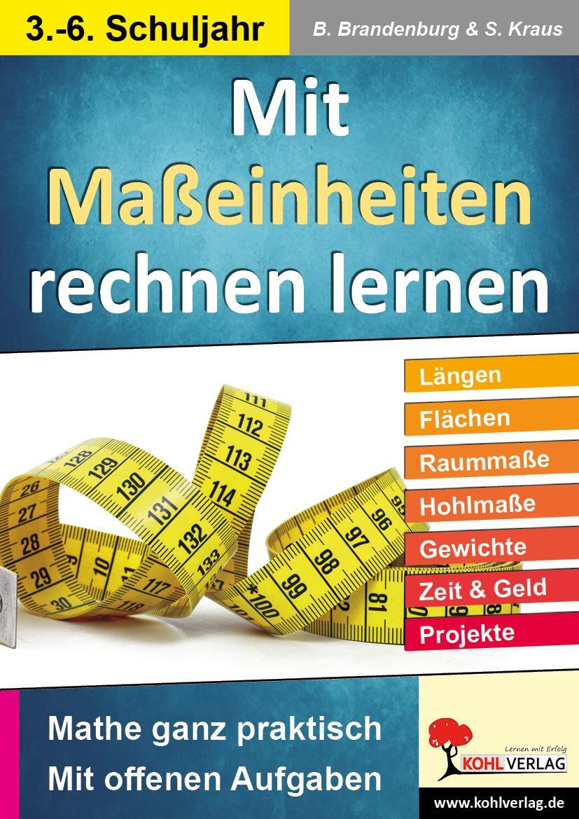 Cover: 9783956867231 | Mit Maßeinheiten rechnen lernen | Birgit Brandenburg (u. a.) | Buch