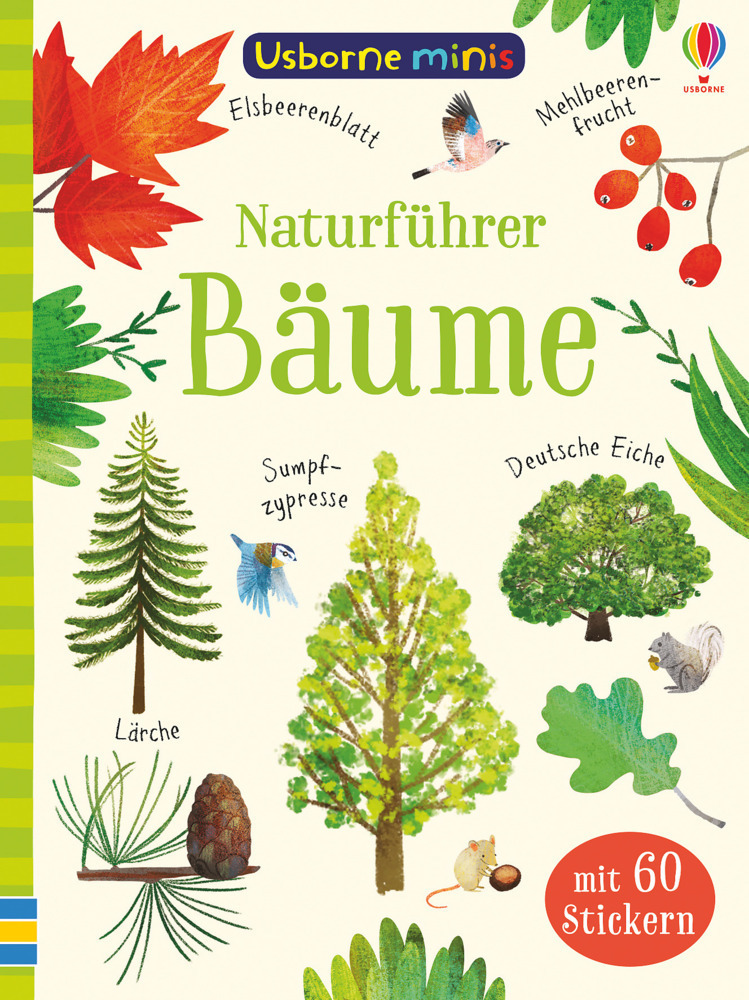 Cover: 9781789412536 | Naturführer: Bäume | Mit 60 Stickern | Kirsteen Robson (u. a.) | Buch