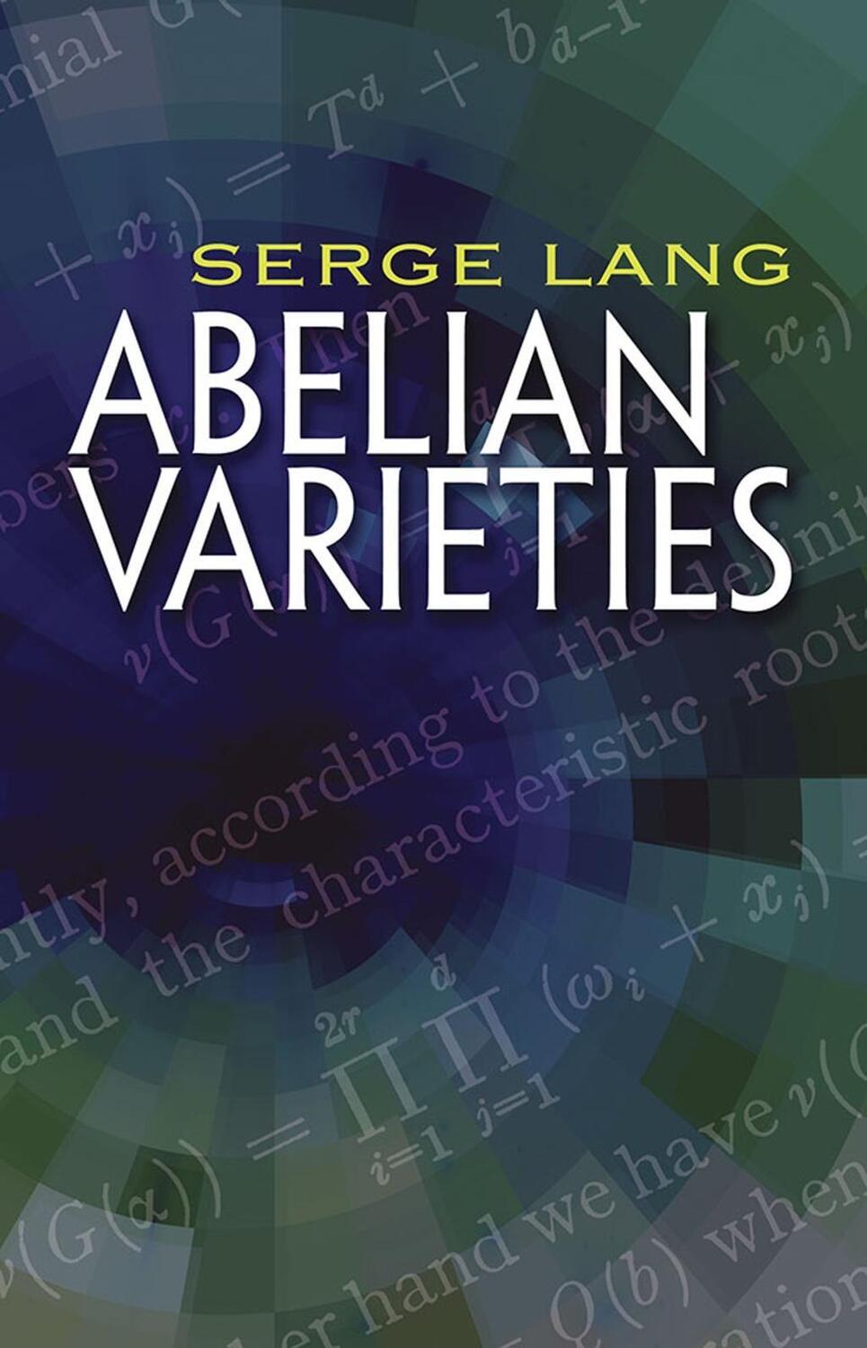 Cover: 9780486828053 | Abelian Varieties | Serge Lang | Taschenbuch | Englisch | 2019