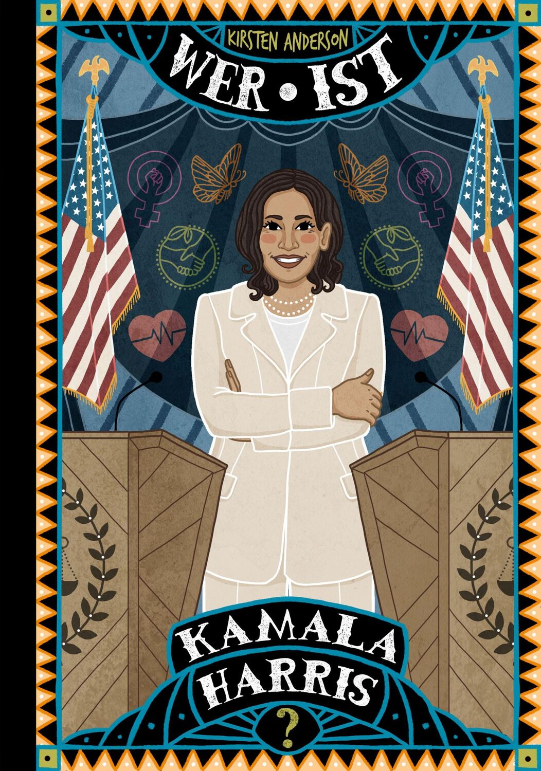 Cover: 9783985850310 | Wer ist Kamala Harris? | Kirsten Anderson | Buch | 64 S. | Deutsch