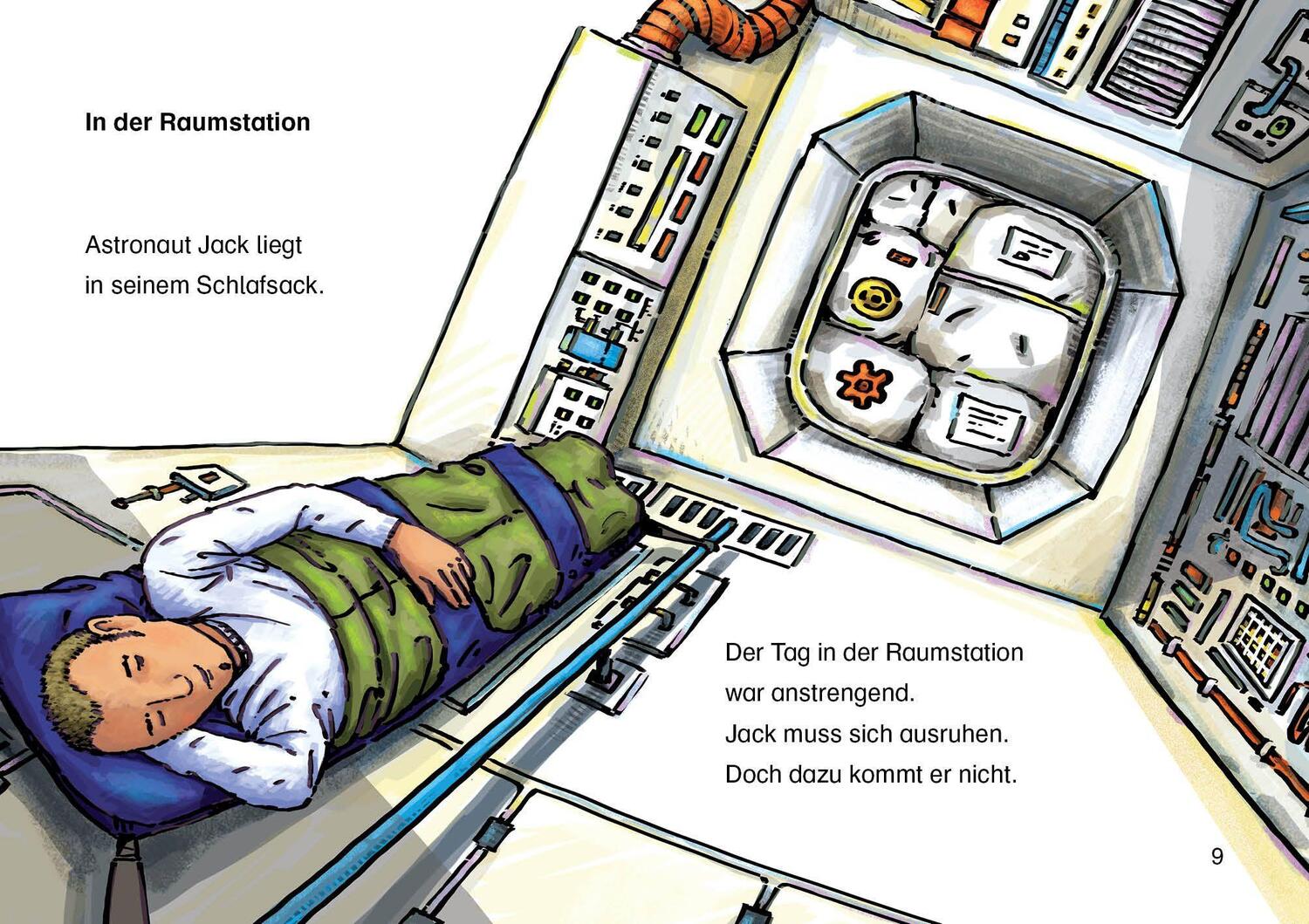Bild: 9783743205109 | Leselöwen 1. Klasse - Alarm auf der Weltraumstation | Annette Neubauer