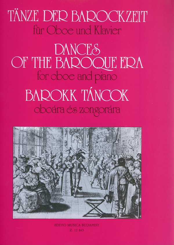 Cover: 9790080128459 | Tänze der Barockzeit für Oboe und Klavier | Buch | 1986
