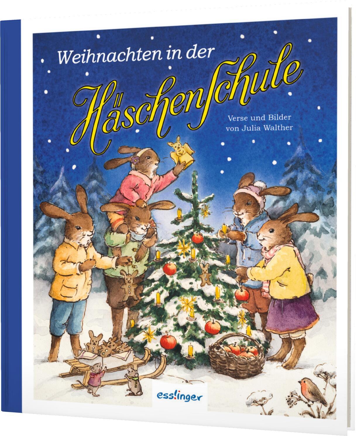 Cover: 9783480401666 | Die Häschenschule 8: Weihnachten in der Häschenschule | Julia Walther