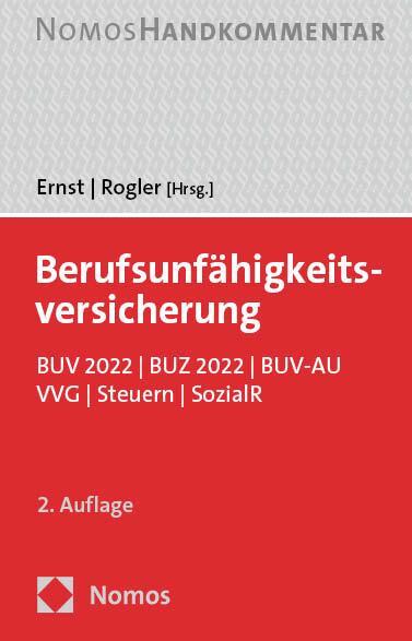 Cover: 9783848773060 | Berufsunfähigkeitsversicherung | Michael-A. Ernst (u. a.) | Buch