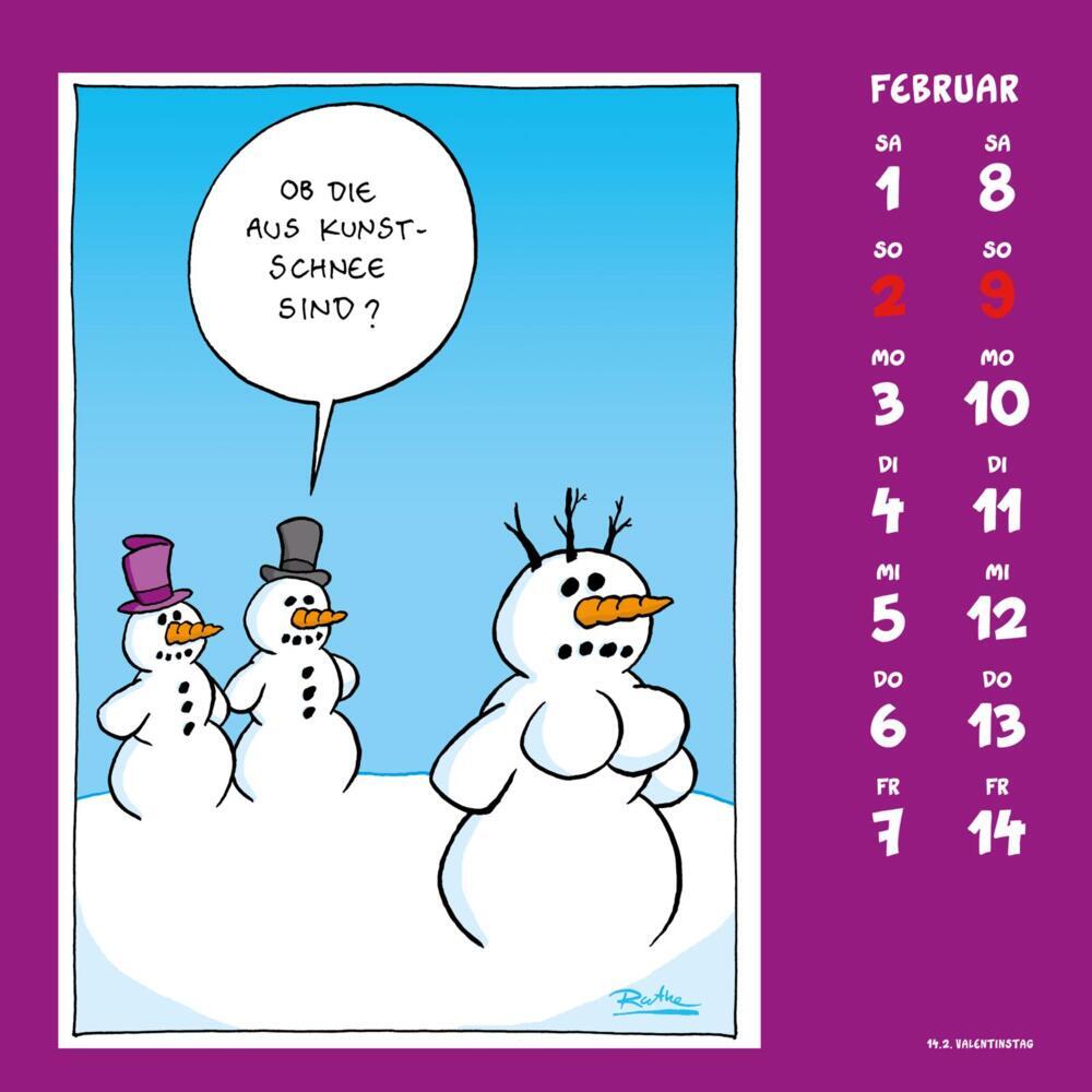 Bild: 9783830321569 | Shit happens! Wandkalender 2025 | Ralph Ruthe | Kalender | 30 S.