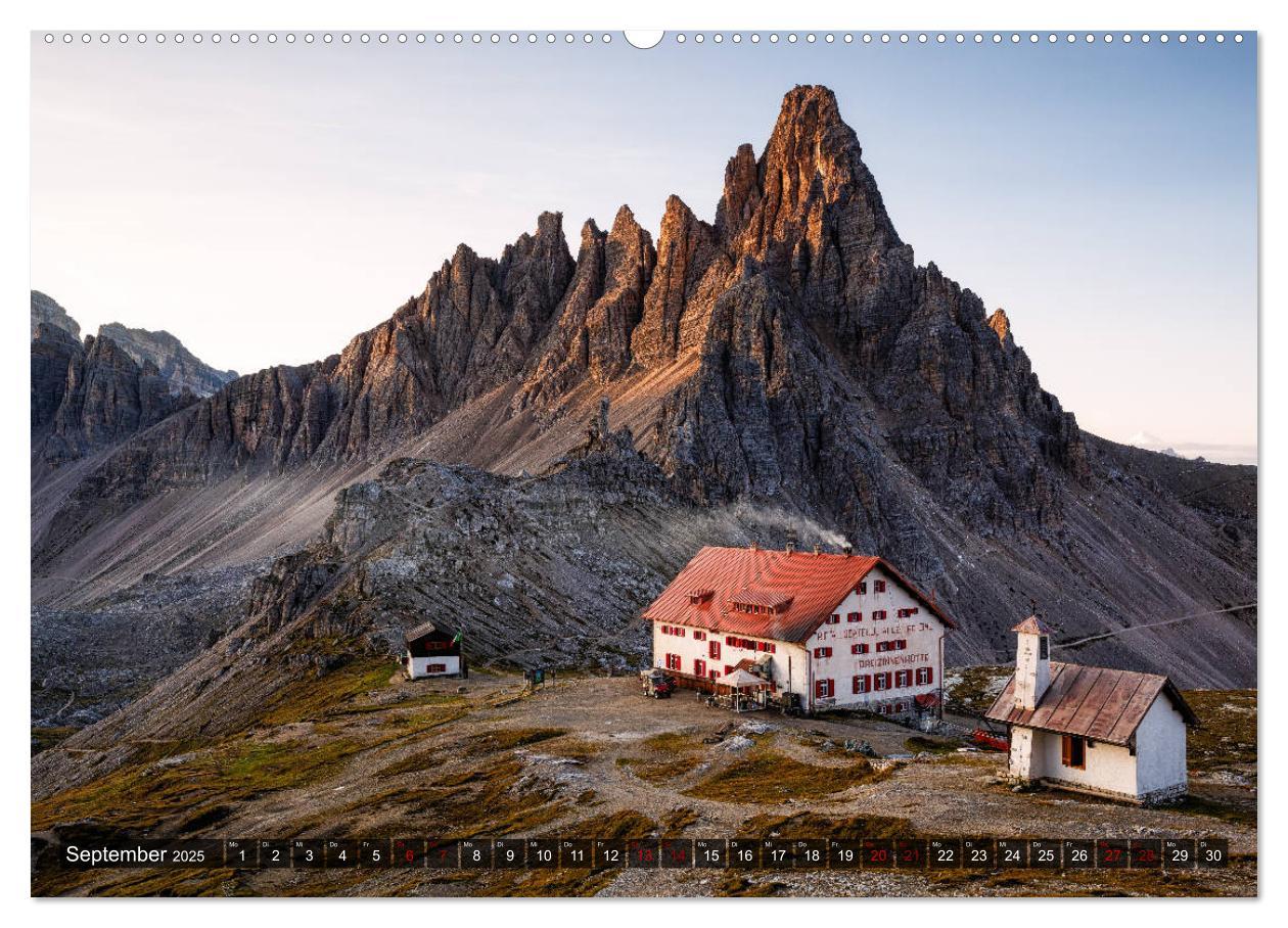 Bild: 9783435270842 | Hüttenzauber: Berghütten in den Alpen (Wandkalender 2025 DIN A2...