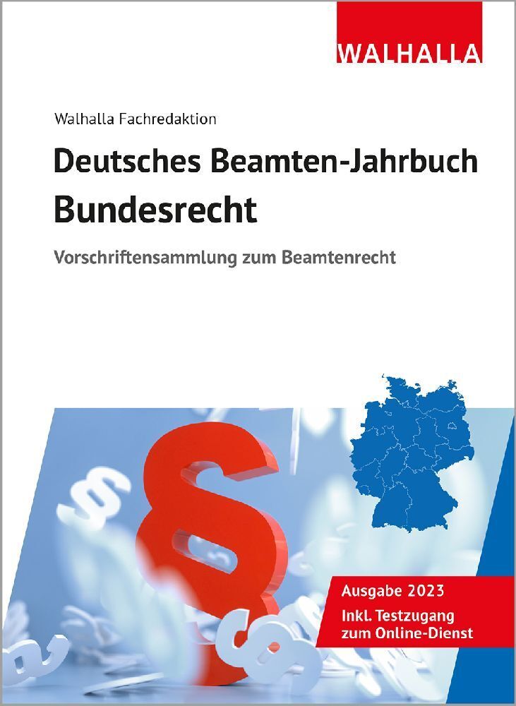 Cover: 9783802911736 | Deutsches Beamten-Jahrbuch Bundesrecht 2023 | Walhalla Fachredaktion