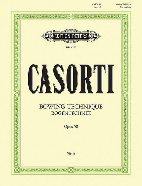 Cover: 9790014011802 | Bowing Technique for Violin Op. 50: Ger/Eng/Fre | Taschenbuch | Buch