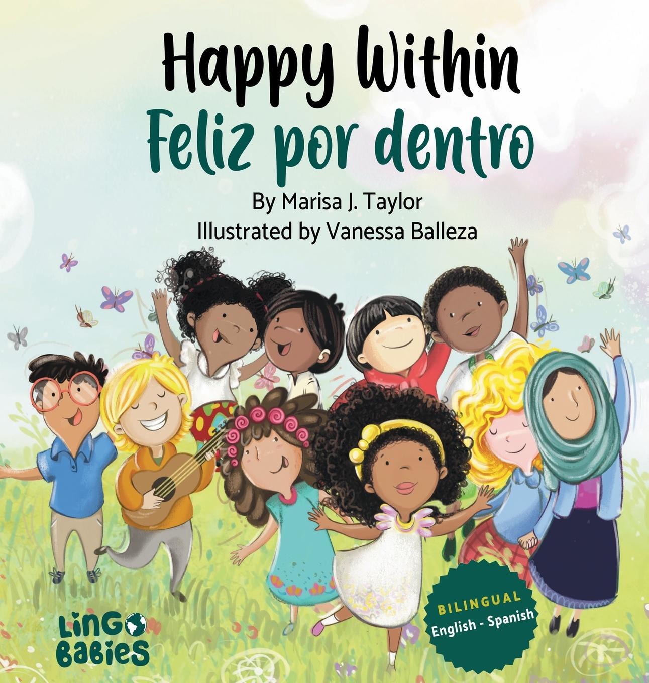 Cover: 9781916395695 | Happy within / Feliz por dentro | English- Spanish Bilingual edition