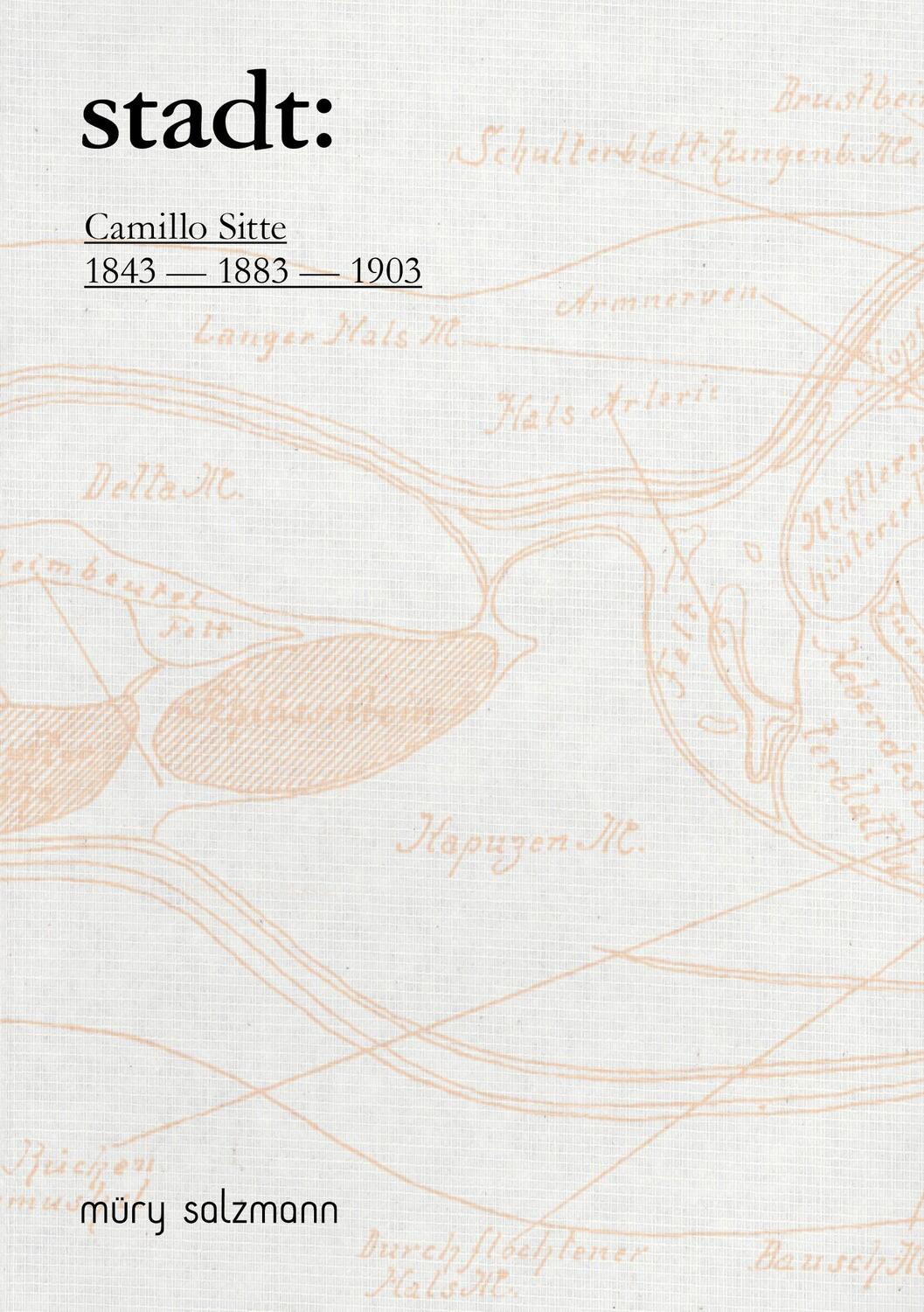 Cover: 9783990142387 | stadt: | Camillo Sitte 1843 - 1883 - 1903 | Camillo Sitte (u. a.)