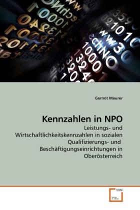 Cover: 9783639232806 | Kennzahlen in NPO | Gernot Maurer | Taschenbuch | Deutsch