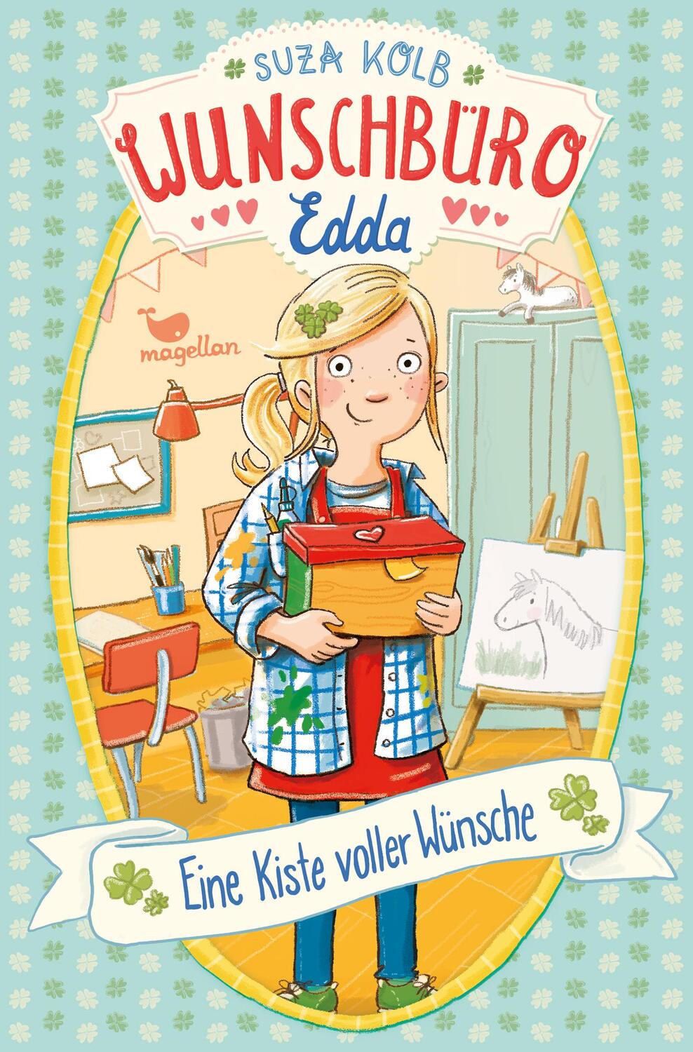 Cover: 9783734841200 | Wunschbüro Edda - Eine Kiste voller Wünsche - Band 1 | Suza Kolb