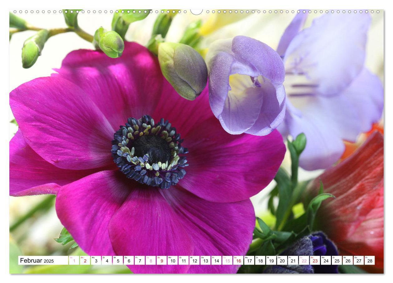 Bild: 9783383826894 | Blumenpracht - Blüten und Sträuße (Wandkalender 2025 DIN A2 quer),...