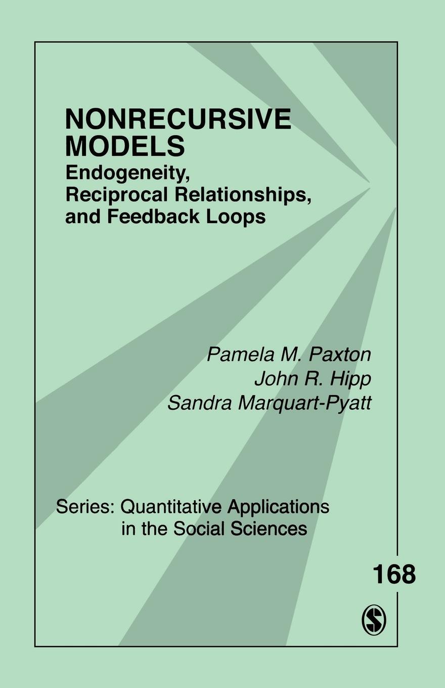 Cover: 9781412974448 | Nonrecursive Models | Pamela Paxton (u. a.) | Taschenbuch | Paperback