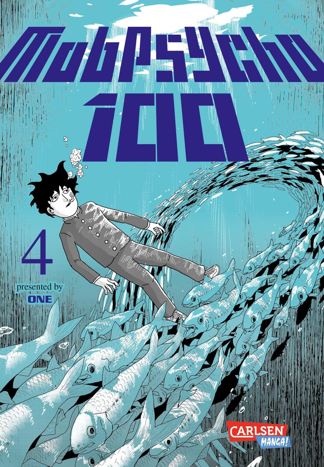 Cover: 9783551740366 | Mob Psycho 100 4 | Exorzisten, Geister und jede Menge Humor! | One