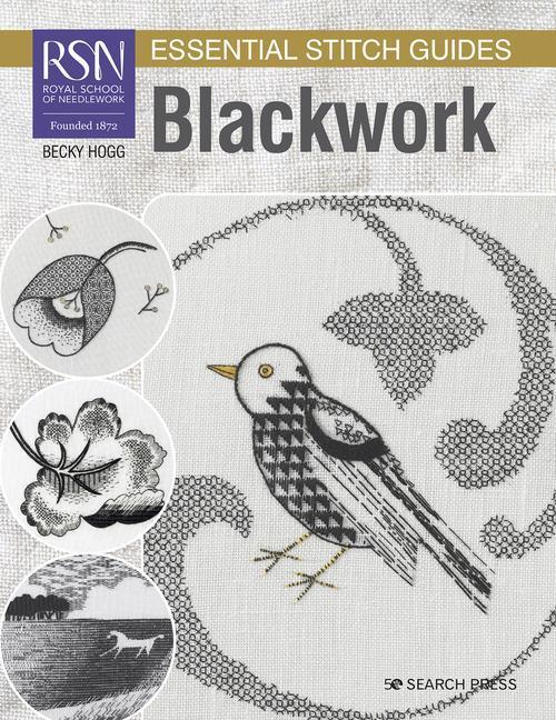 Cover: 9781782219323 | RSN Essential Stitch Guides: Blackwork | Large Format Edition | Hogg