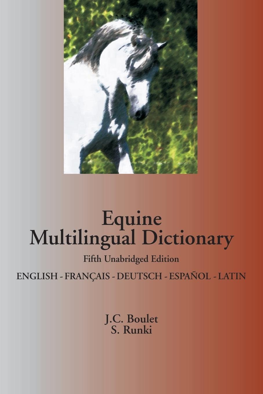 Cover: 9782981109460 | Equine Multilingual Dictionary | English - French - German - Spanish