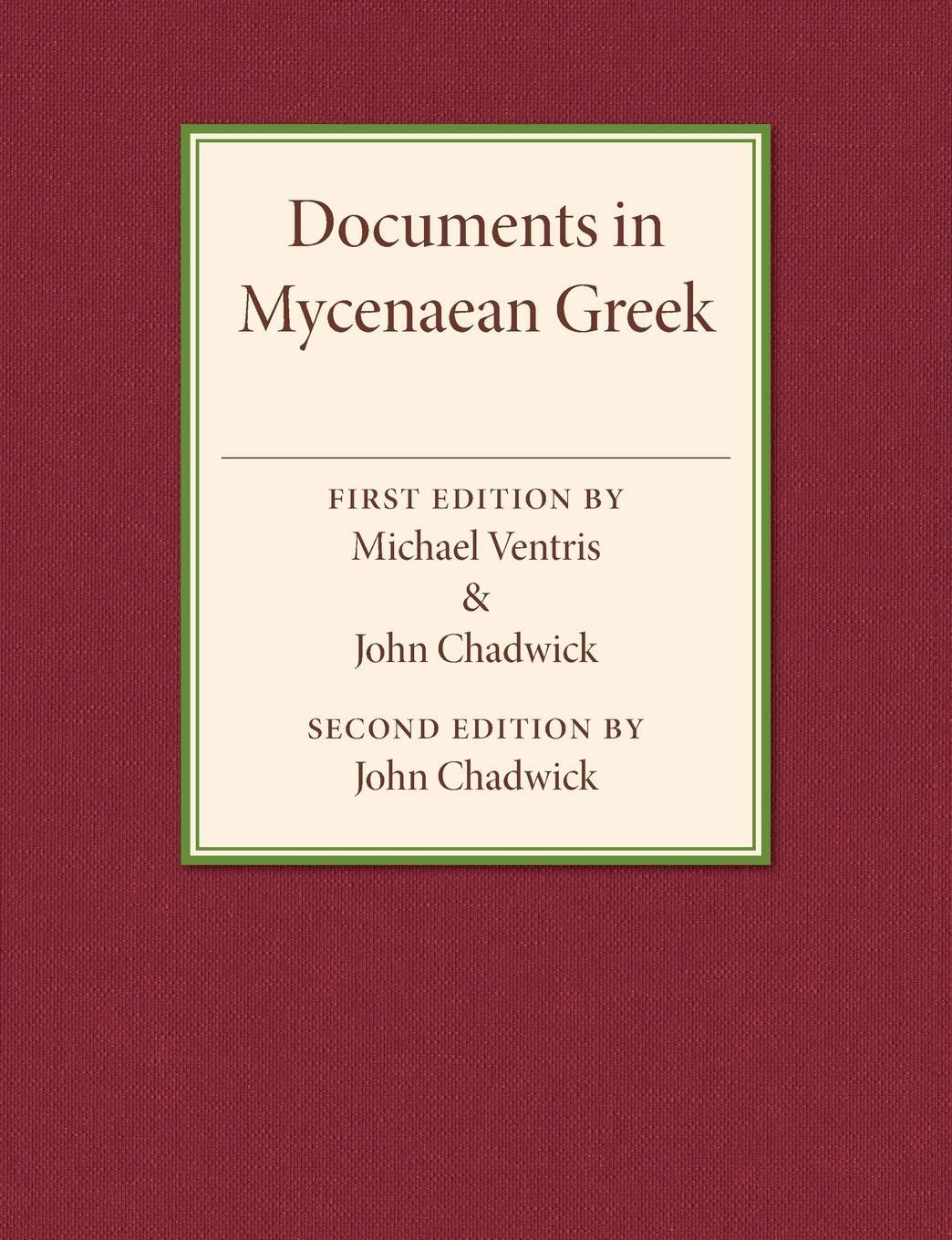 Cover: 9781107503410 | Documents in Mycenaean Greek | Michael Ventris | Taschenbuch | 2014