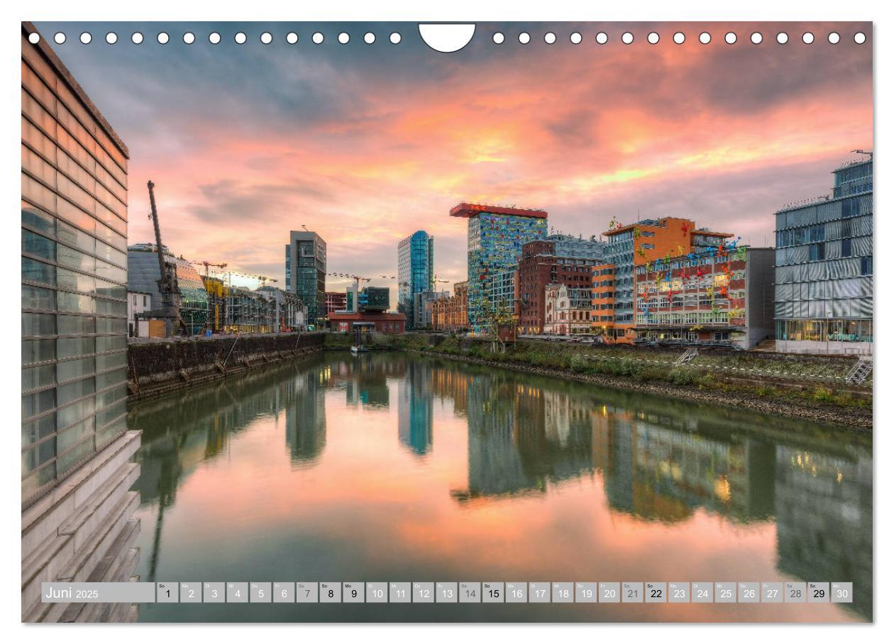 Bild: 9783435190386 | Wunderschönes Düsseldorf (Wandkalender 2025 DIN A4 quer), CALVENDO...