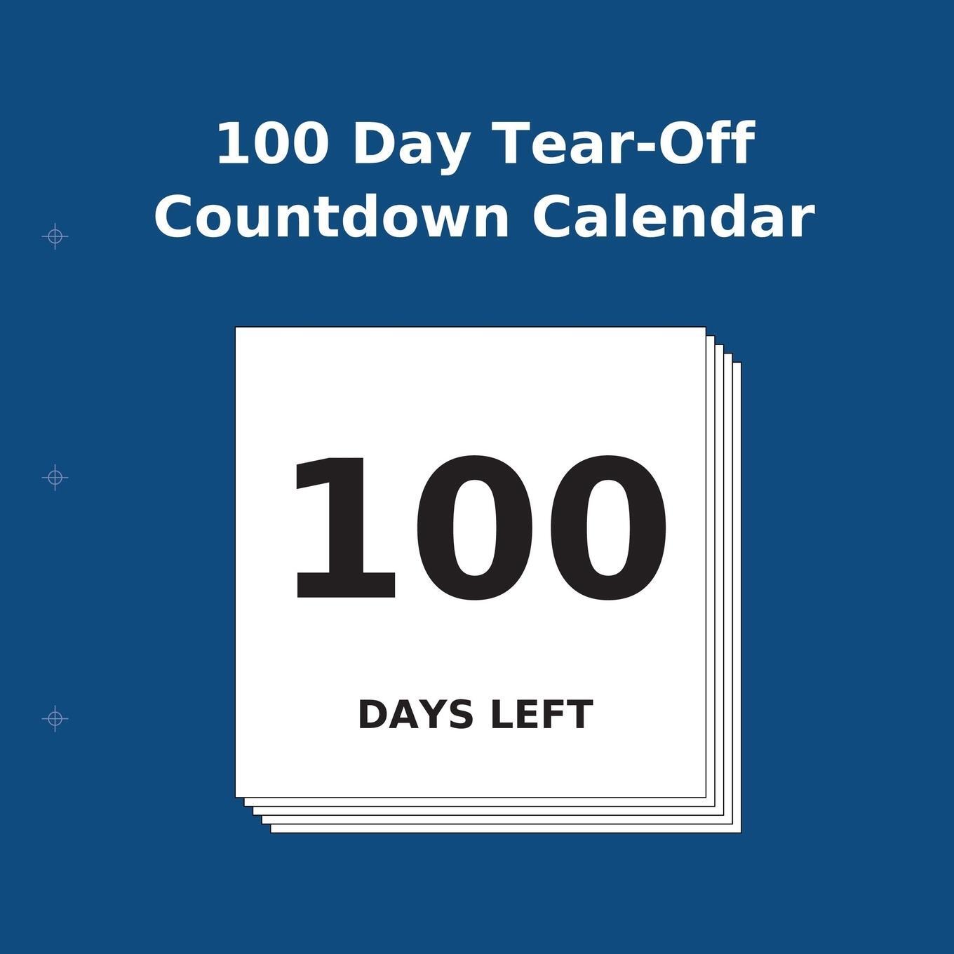 Cover: 9781922217547 | 100 Day Tear-Off Countdown Calendar | Buy Countdown Calendar | Buch