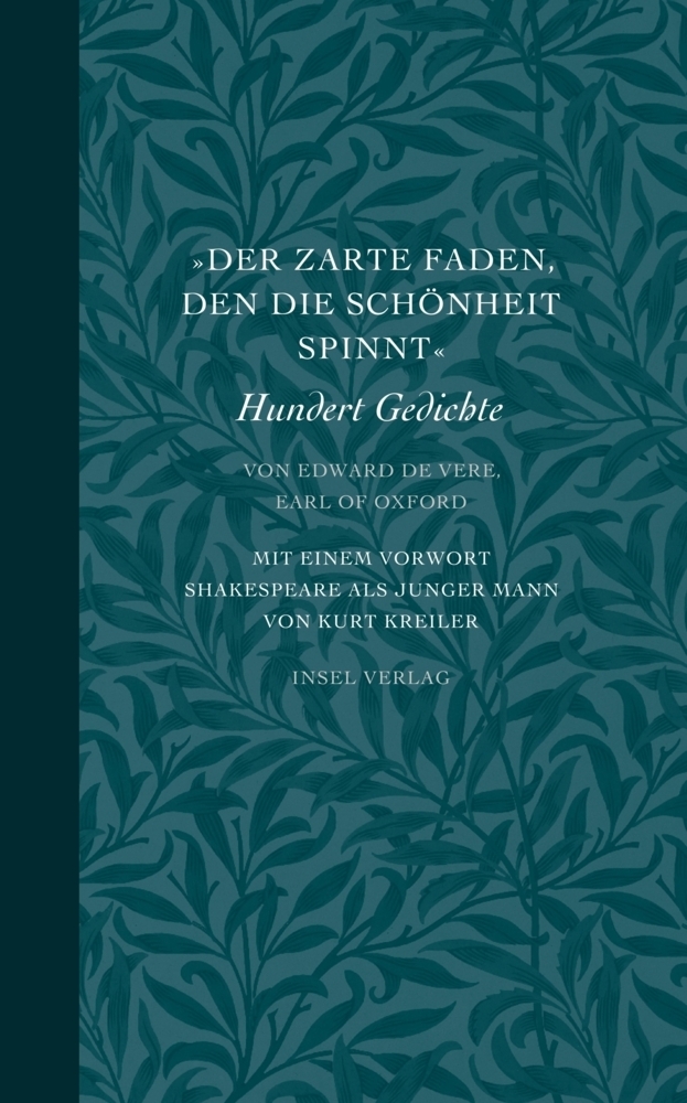 Cover: 9783458175872 | »Der zarte Faden, den die Schönheit spinnt« | Hundert Gedichte | Vere